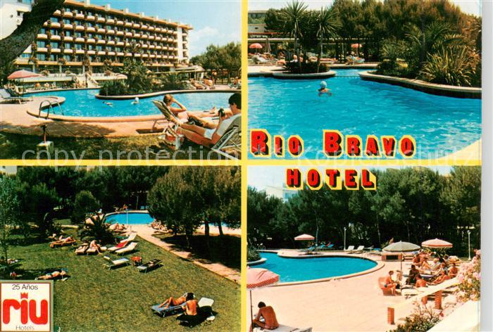 Playa de Palma Mallorca Rio Bravo Hotel Pool Landschaften