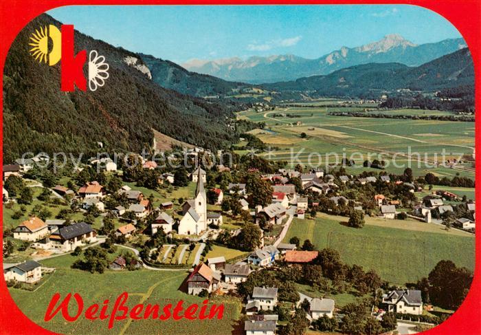Weissenstein Kaernten Fliegeraufnahme