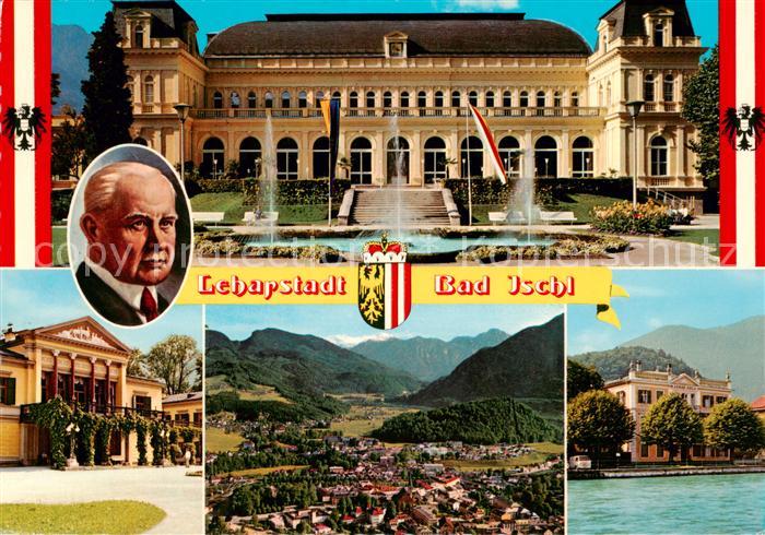 Bad Ischl Salzkammergut AT Palast Theater Panorama