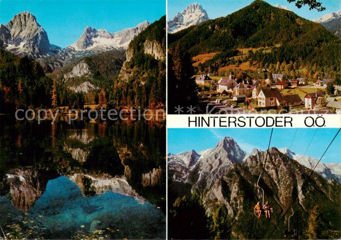 Hinterstoder AT Polsterlucke mit Totem Gebirge Hinterstoder Baernalmlift