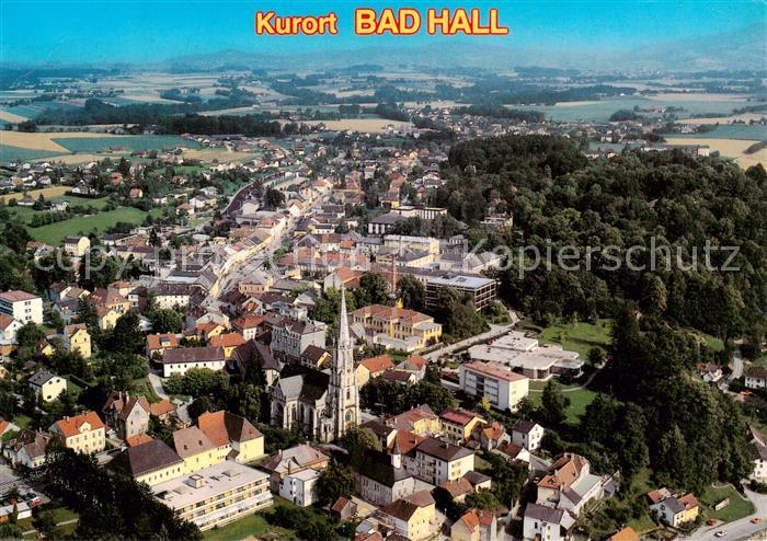 Bad Hall Solbad Hall AT Fliegeraufnahme