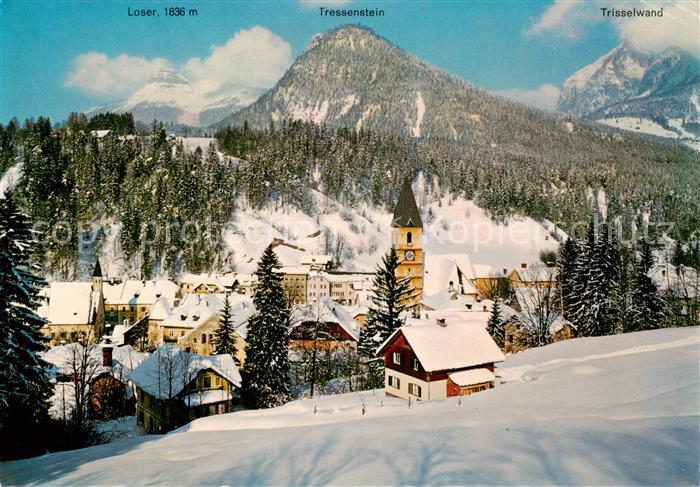 Bad Aussee Steiermark AT Panorama Kirche