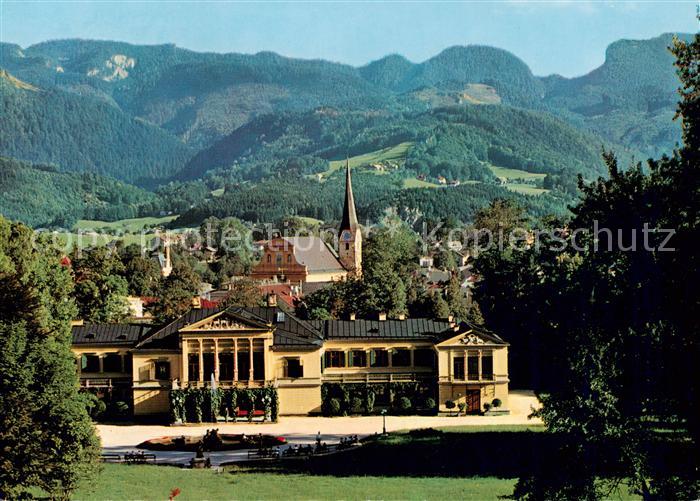 Bad Ischl Salzkammergut AT Panorama mit Kaiservilla