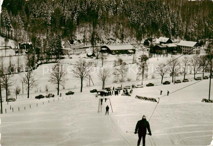 Holzhau Brand-Erbisdorf Schlepplift Panorama