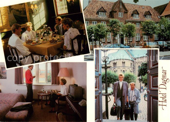 Ribe DK Hotel Dagmar Gaststube Appartement Hoteleingang