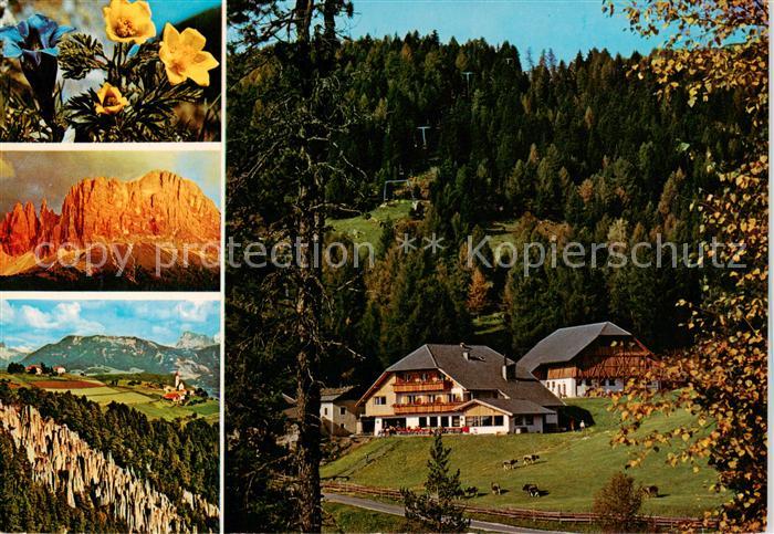 Klobenstein Ritten Suedtirol IT Gasthof Pemmern Pension Panorama