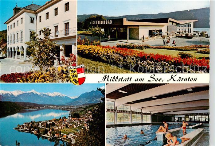 Millstatt Millstaettersee Kaernten AT Kur und Kongresshaus Alpenseebad Thermozon