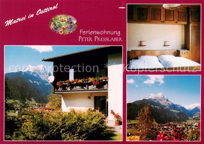 Matrei Osttirol AT Ferienwohnung Peter Presslaber Zimmer Panorama