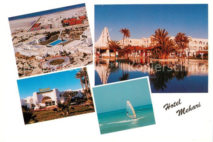 Djerba Jerba Tunesie Fliegeraufnahme Hotel Mehari Segelpartie