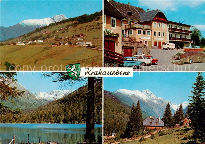Krakauebene Krakaudorf Steiermark AT Panorama Seepartie Gasthof