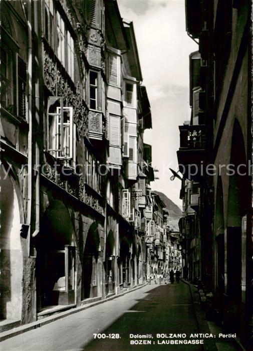 Bozen Bolzano Suedtirol IT Laubengasse