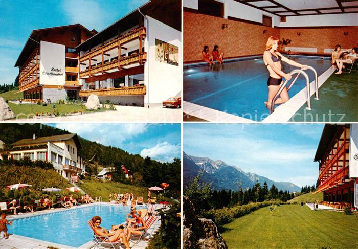 Berg Drautal Kaernten AT Hotel Pension Glocknerhof Hallen und Freibad