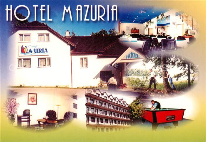 Mragowo Sensburg Masuren PL Hotel Mazuria Teilansichten
