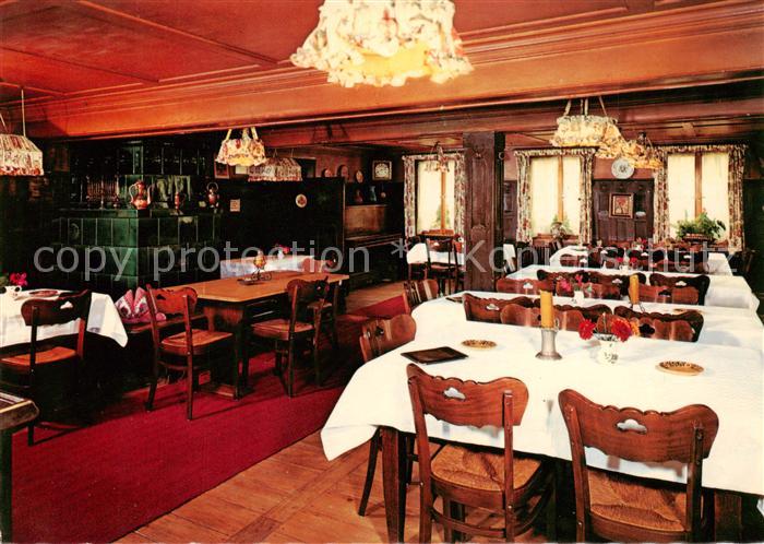 Oberprechtal Gasthof Pension Adler Gaststube