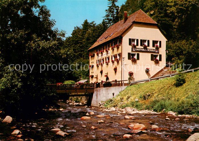 Niederwasser Gasthof Pension Roessle
