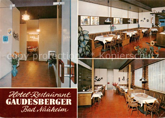 Bad Nauheim Hotel Restaurant Gaudesberger Gastraeume