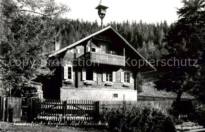 Krieglach Steiermark AT Roseggers Waldheimat Gasthaus zur Waldschule Sommerfrisc
