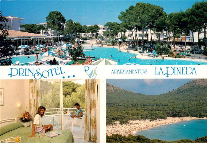 Cala Ratjada Mallorca Apartamentos La Pineda Prinsotel Swimming Pool Panorama St