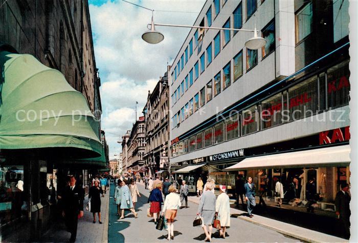 Stockholm Biblioteksgatan Downtown