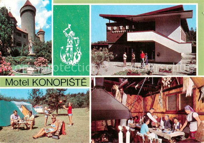 Konopiste CZ Motel Schloss Autocamping Stodola