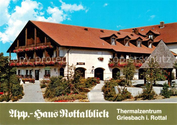 Griesbach Rottal Bayern Appartementhaus Rottalblick