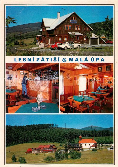 Mala Upa Kleinaupa CZ Chata Lesni zatisi Krkonose Berghotel im Riesengebirge