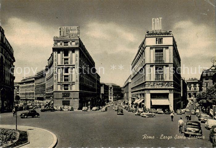Roma  Rom IT Largo Santa Susanna Platz