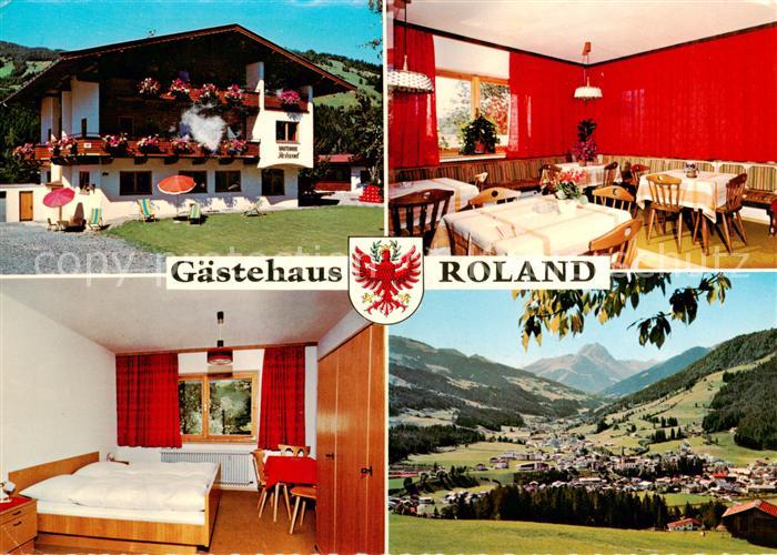 Kirchberg Tirol AT Gaestehaus Roland Gastraum Fremdenzimmer Panorama