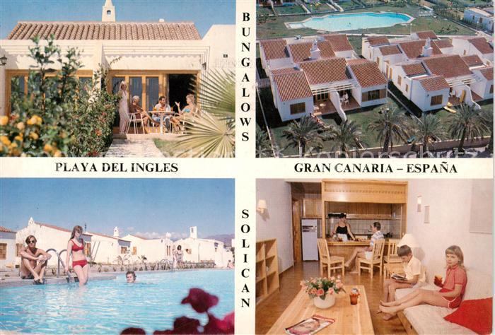Playa del Ingles Gran Canaria ES Bungalows Solican Swimming Pool