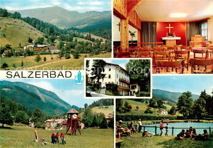 Salzerbad Kleinzell Hainfeld Niederoesterreich AT Erholungsheime und Solbad des