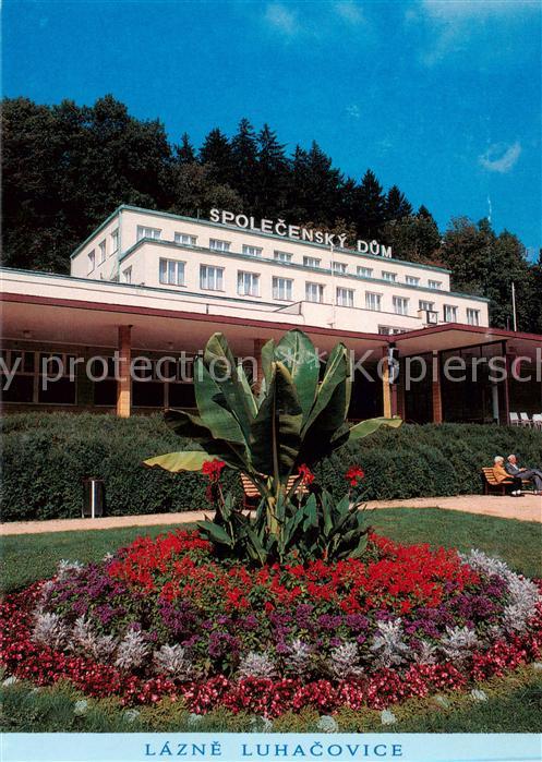 Lazne Luhacovice Bad Luhatschowitz CZ Spolecensky dum Kurhotel Park