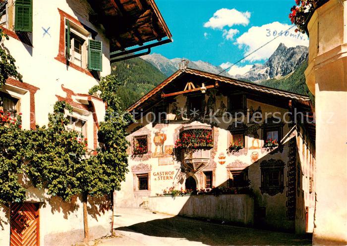 oetz Tirol Gasthof zum Stern Fassadenmalerei