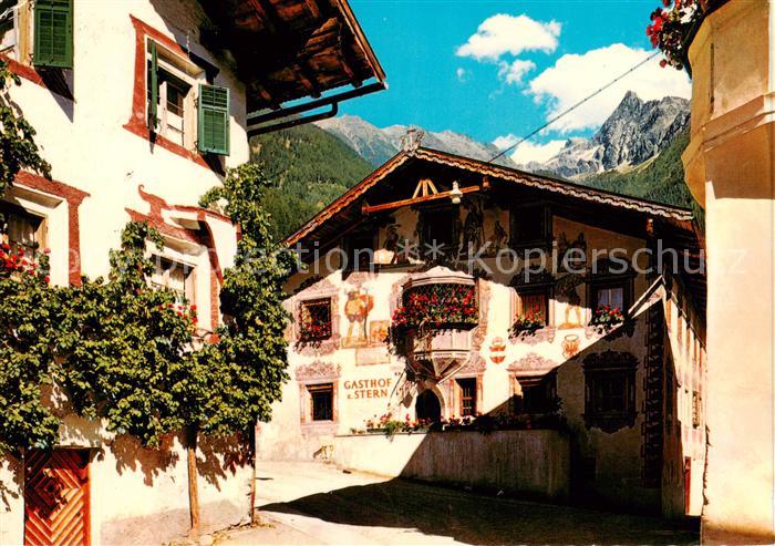 oetz Tirol Gasthof zum Stern Fassadenmalerei