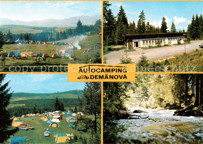 Liptovsky Hradok SK Autocamping Demaenová Campingplatz Niedere Tatra Natur