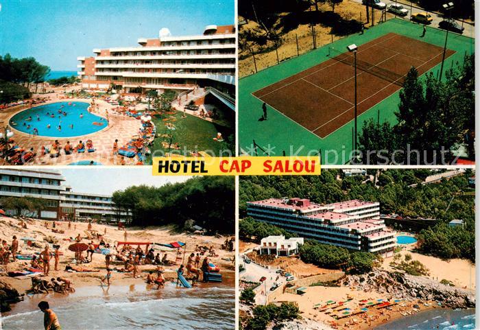 Tarragona ES Hotel Cap Salou Strand Swimming Pool Tennisplatz