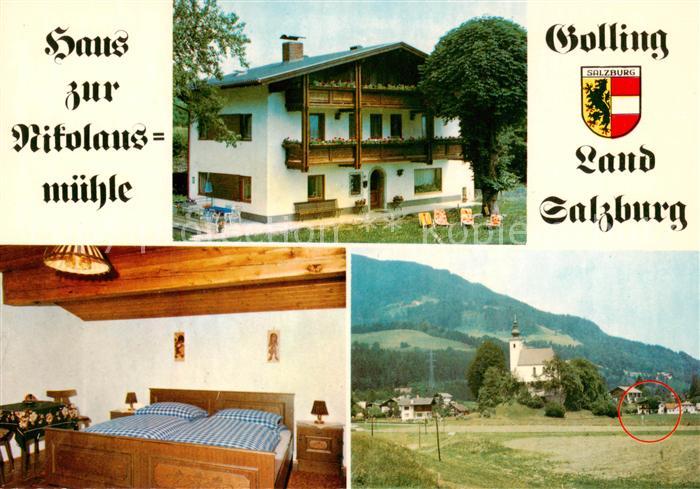Golling  Salzach AT Haus Nikolausmuehle Gaestehaus Pension Kirche
