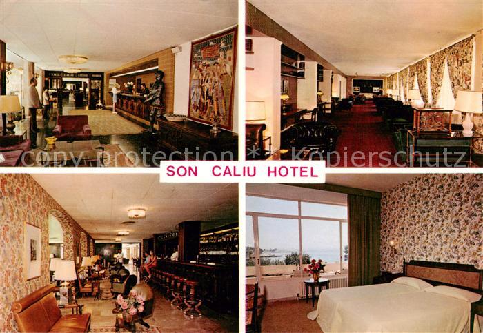 Palma-Nova Palma de Mallorca ES Son Caliu Hotel Bar Fremdenzimmer