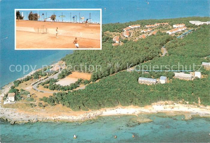 Porec Croatia Lanterna Tennisanlage Kuesten