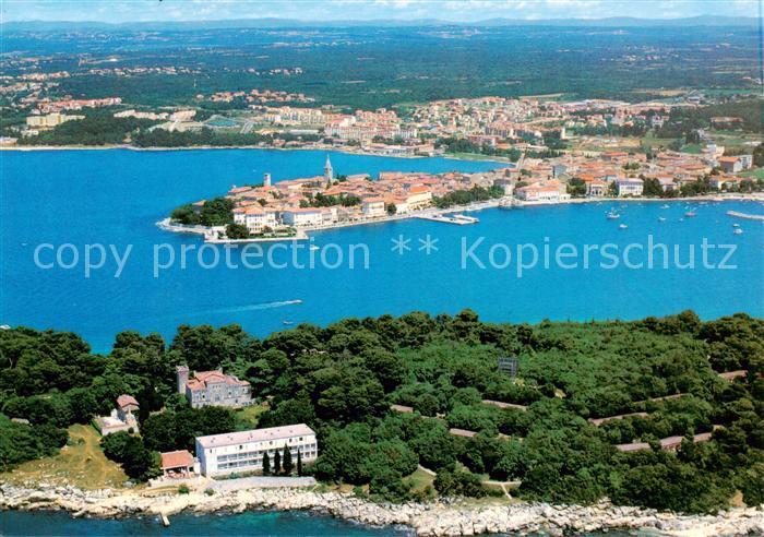 Porec Croatia Panorama Kuestenort