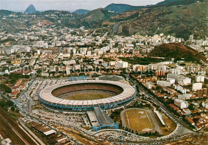 Rio de Janeiro General view of Maracana Stadium aerial view