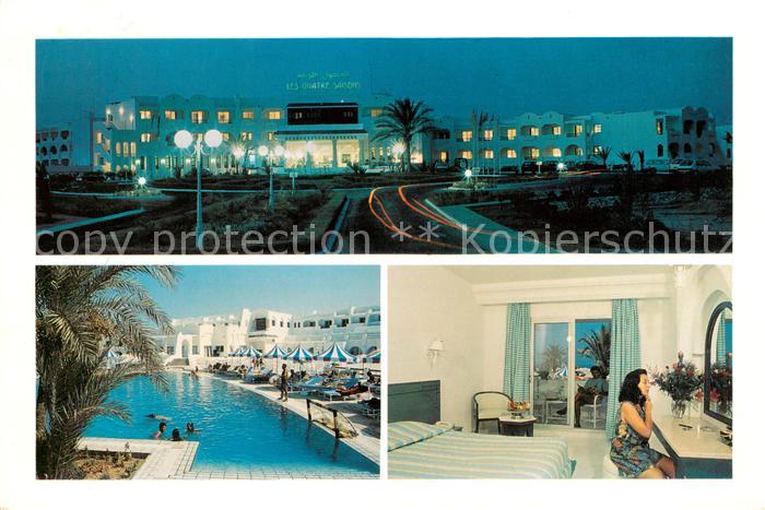 Djerba Jerba Tunesie Hotel Les Quatres Saison Swimming Pool