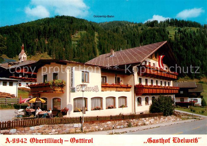 Obertilliach Gasthof Edelweiss Golzentip-Bahn