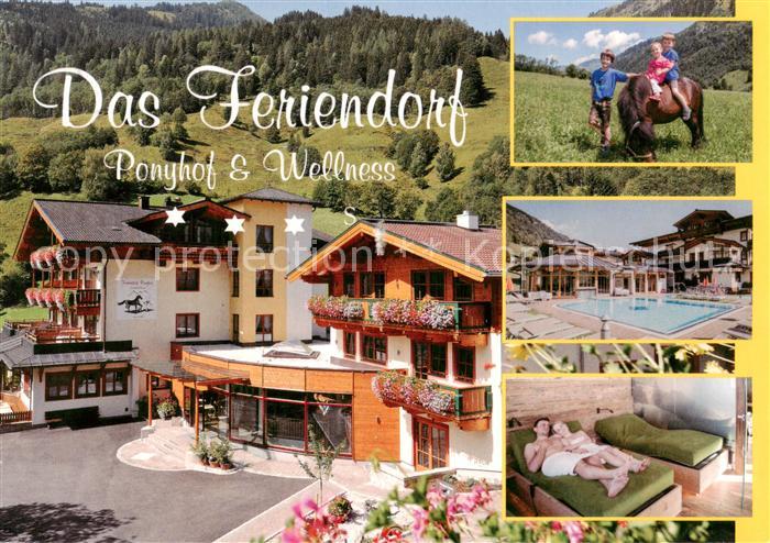 Fusch Grossglocknerstrasse AT Feriendorf Ponyhof und Wellness Swimming Pool