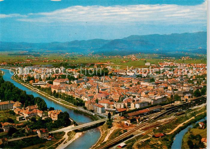 Celje Cilli Fliegeraufnahme