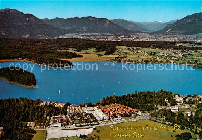 Faak am See Finkenstein Strandcamping Arneitz am Faaker See