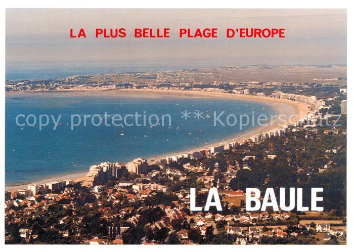 La Baule sur Mer La-Baule-les-Pins 44 Panorama la plus belle plage d Europe vue