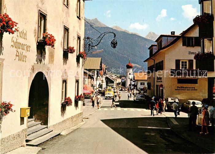 St Anton Arlberg AT Motiv beim Hotel Schwarzer Adler