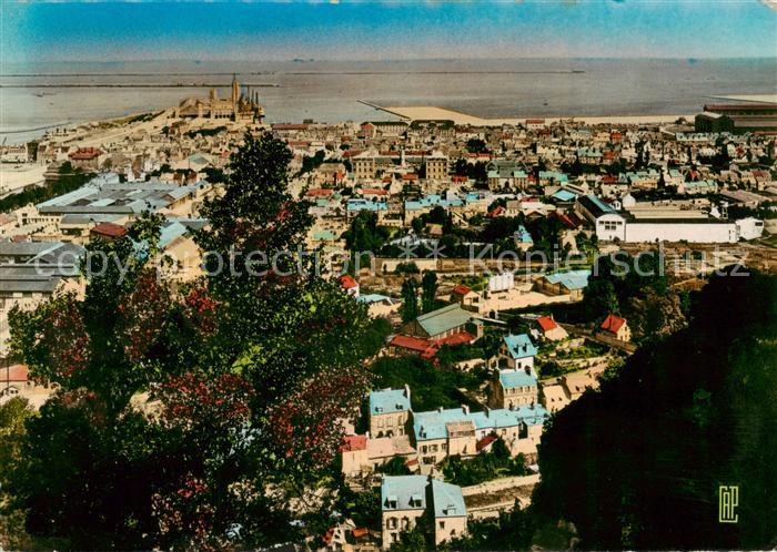 Cherbourg 50 Manche Vue Generale sur la rade et la gare mar