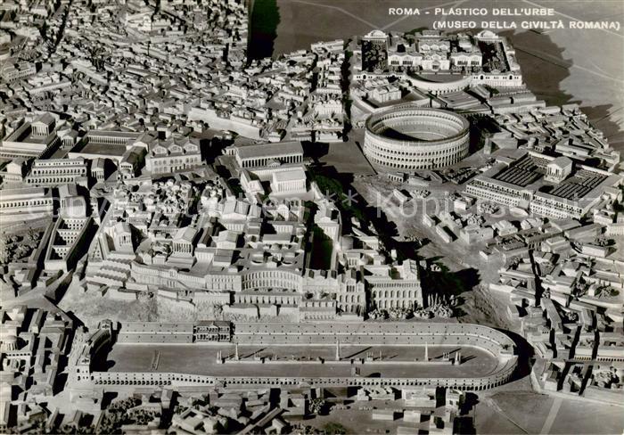 Roma  Rom IT Plastico dell Urbe Museo della Civiltà Romana Illustration