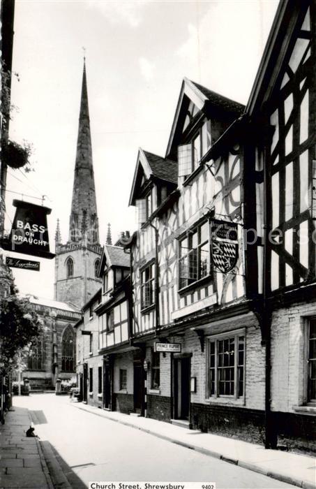 Shrewsbury  UK Church Street